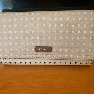 Fossil trifold wallet